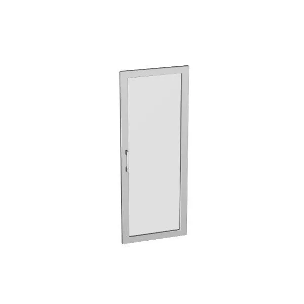ТР4.3 дверь с алюминиевой рамкой 1шт. (1196х594)
