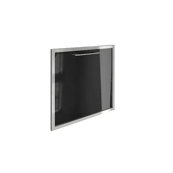 LTS4R Л/Пр. black Фасад шкафа четырехсекционного (520х544х22)