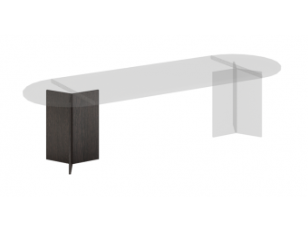 ELGAM001 Positano Опора стола переговоров 73*30*30 