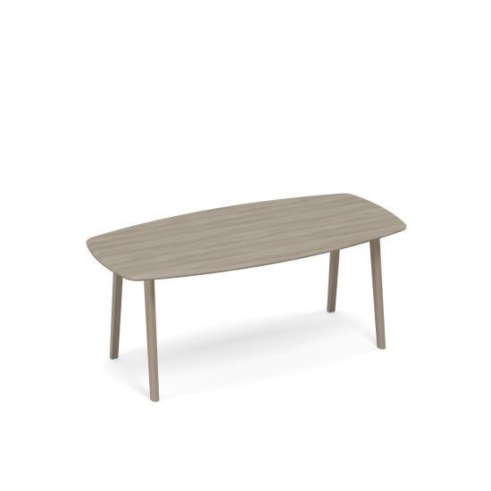 ТМ В2 147 Стол для переговоров овальный  WOOD 200x100x75.6