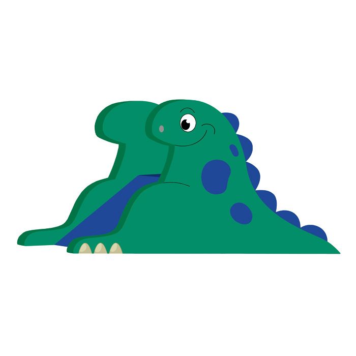 РК Мягкая горка "Дино 1"