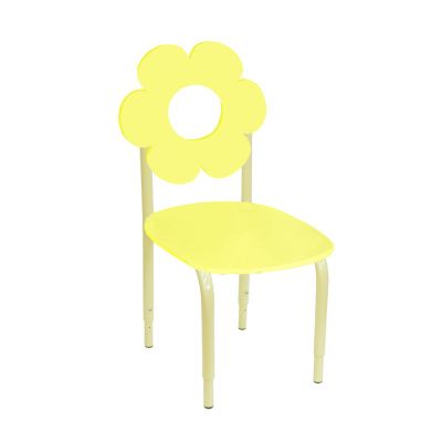 РК2 Стул детский на м/к регулируемый Цветок Лимонный