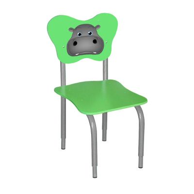 РК2.112.021 Стул детский на м/к регулируемый (бегемот)