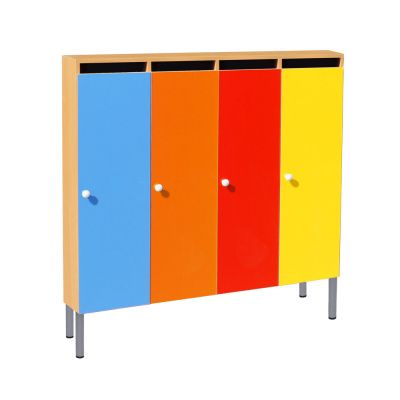 РК ШНМ-4 ШКАФ ДЕТСКИЙ (ЛДСП) НА МЕТАЛЛИЧЕСКИХ НОЖКАХ