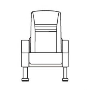 Сидней одноместная секция 57.5х101х71.5