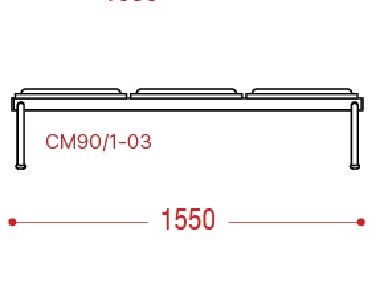 КФ Турист+ трехместная секция 155х41х56 см