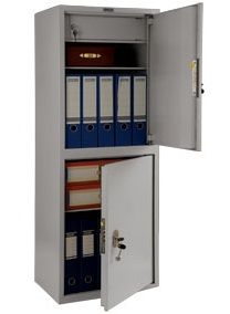 SL125/2Т ПРАКТИК  Бухгалтерский шкаф (1252х460х340)