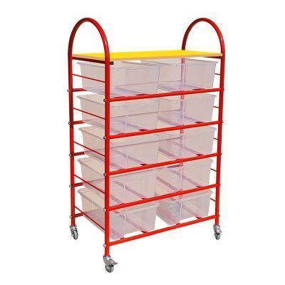 РК Стеллажная выдвижная система хранения 2 - 10 контейнеров