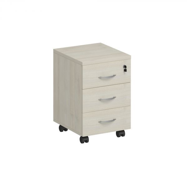 К308 Тумба выкатная 3-х ящичная с центральным замком 40x44.5x60