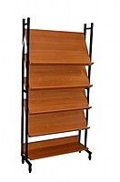 "Бюджет" Стеллаж библиотечный демонстрационный (950*220*1910 мм)