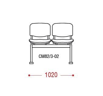 КФ Принт  двухместная секция 102х80х61 см