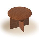 ТЖ189 стол для переговоров круглый 110х110х75 