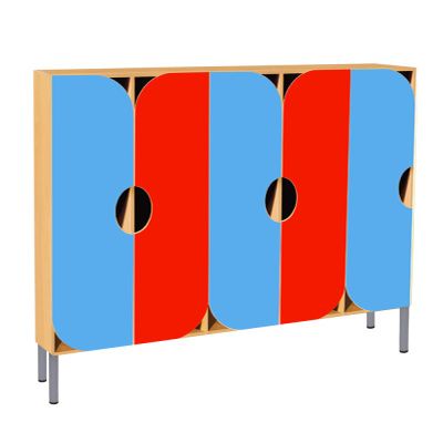 РК ШМК-51  Шкаф Детский (ЛДСП+МДФ) на м/каркасе