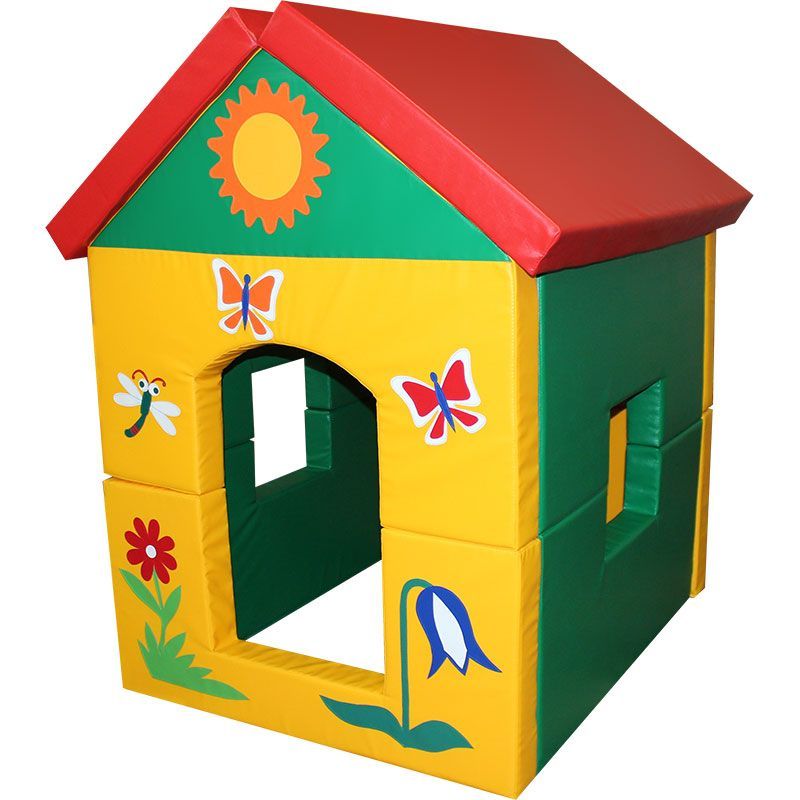 РД Игровая среда: Домик-трансформер "Теремок" 95х80х110