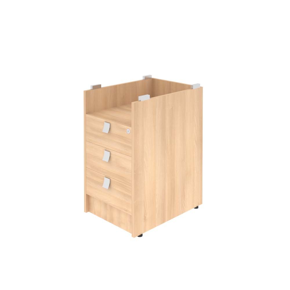 Л.ТП-4 Тумба приставная (с замком) ( 412*450*755 мм)