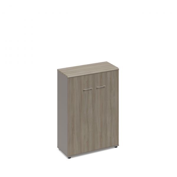 МР 9364 Шкаф средний закрытый (топ МДФ) 90.2x40.8x127.4 (ШхГхВ)