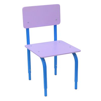 РК2.133 Стул детский на м/к регулируемый (каркас синий/ирис)