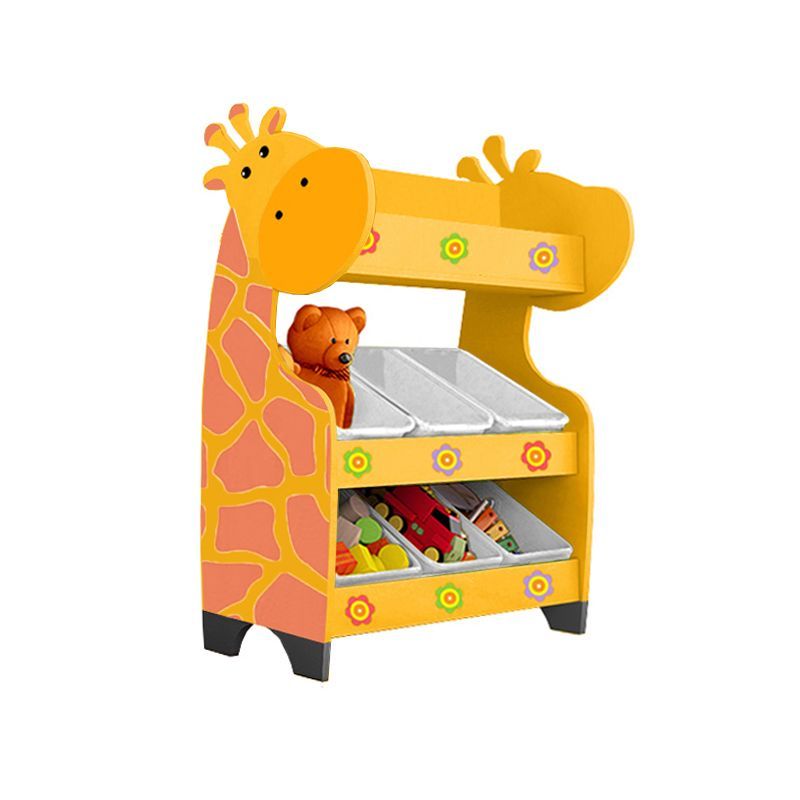 РК Стеллажная наклонная система хранения 25/31 с декорацией манго (серия Жираф)