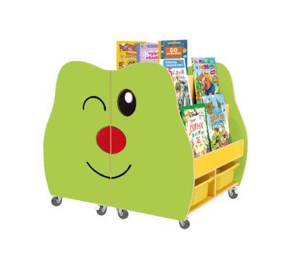 РК Тумба для игрушек и пособий 14 с декором и контейнерами 900х660х900мм