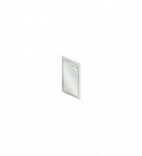 Gr03.1 R/L Дверь стеклянная в МДФ-рамке 45*2*70  