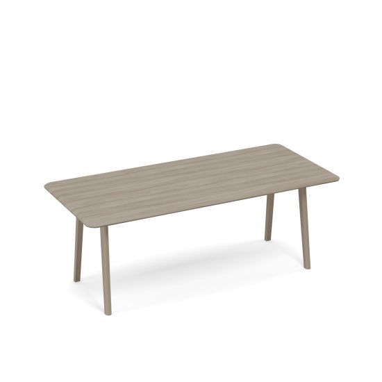 ТМ В2 152 Стол для переговоров прямоугольный WOOD  220x100x75.6