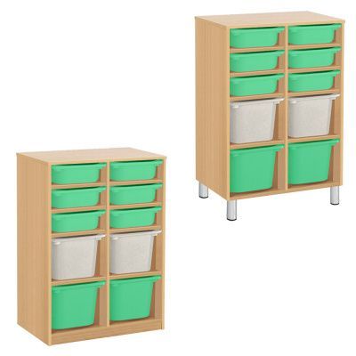 РК2/59 СТЕЛЛАЖНАЯ ВЫДВИЖНАЯ СИСТЕМА ХРАНЕНИЯ ПВХ