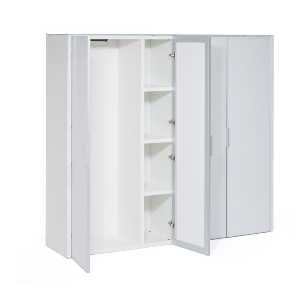 KYO LIB4/980 + LIBW/980 + LIBSH/980 Шкаф для бумаг+гардероб 190,7x45,2x171,4