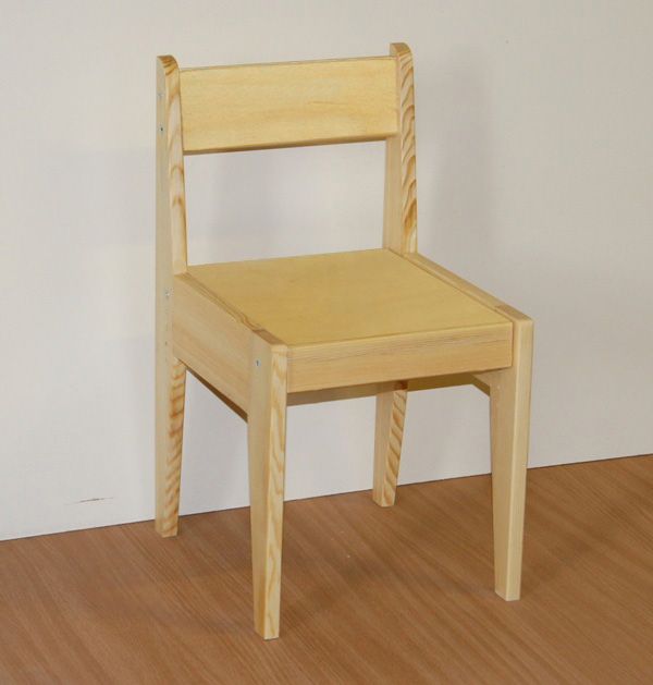 РКМ-3 Стул из фанеры регулируемый ВЫРАСТАЙКА