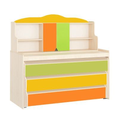 РК92 КРОВАТЬ ДЕТСКАЯ (ЛДСП+МДФ)