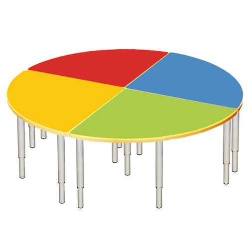 РК16 СТОЛ МДФ РЕГУЛИРУЕМЫЙ НАБОР (ДИАМЕТР 1600ММ)