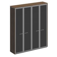ВЛ360-1 ORION Шкаф для документов с высокими стеклянными дверями (183x41x212)