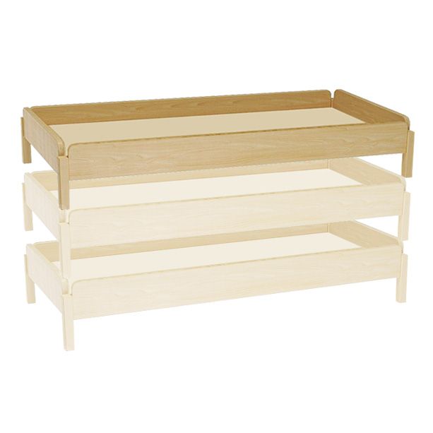 РК93 КРОВАТЬ ДЕТСКАЯ (ФАНЕРА) ШТАБЕЛИРУЕМАЯ