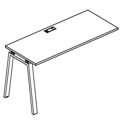 А4 3 013-1 Cекция стола м/к TRE 120x70x75