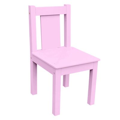 РК53 Стул детский из МДФ нерегулируемый розовый