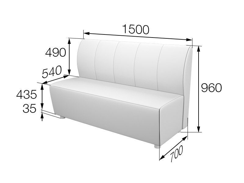 Беллис Модуль 3-местный (1500*700*960)