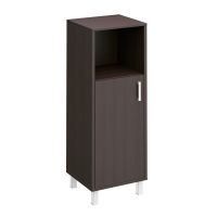 421-811 шкаф для документов левый, дверь дсп без замка + ниша (47.7х45х130.6)