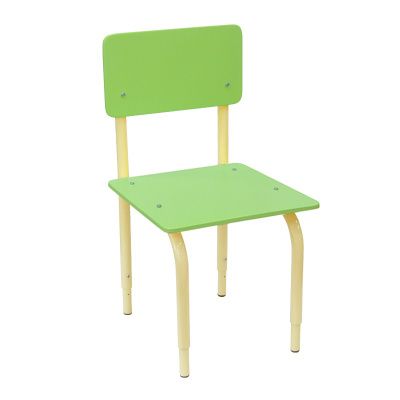 РК2.168 Стул детский на м/к регулируемый (каркас бежевый/лайм)
