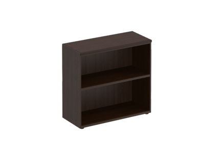 МК750 Стеллаж низкий 2-створчатый с топом (без дверей) (90.4х40.4х85)