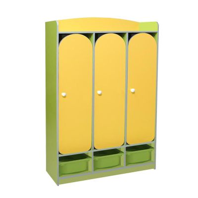 РК ШНД-28-К ШКАФ ДЕТСКИЙ (ЛДСП+МДФ) С КОНТЕЙНЕРАМИ