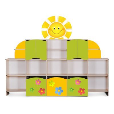 РК Стенка 3 с декорацией 33 2600х350х1900мм