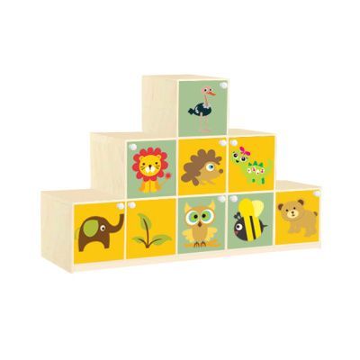 РК5/41 Стенка детская с УФ печатью 1500х350х900мм