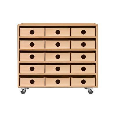 П/156 Тумба 17 Система хранения Лайм 650х450х1000