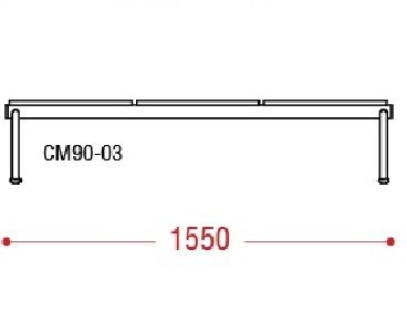 КФ Турист трехместная секция 155х41х56 см