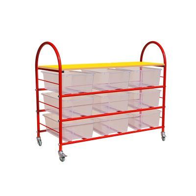 РК Стеллажная выдвижная система хранения 3 - 9 контейнеров