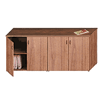 ИСП08 Шкаф комбинированный низкий (закрытый + закрытый) 175х46х75 