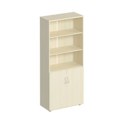 К371 Шкаф для документов полузакрытый (80х38х200), состоит( К429+К432)