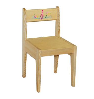 РКМ3 Стул из фанеры регулир.ВЫРАСТАЙКА ( Музыка )