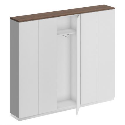 СИ316 Bravo Шкаф комбинированный (закрытый-одежда узкий-закрытый) 240.4x40x203.4