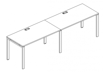 A4 1 024-2 Рабочая станция на м/к UNO (280х80х75)
