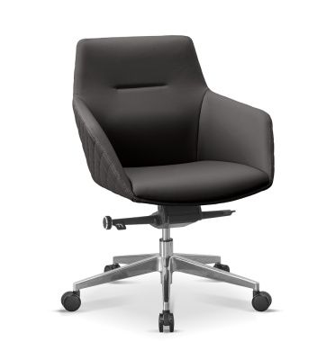 ЮН Aurora H ML X46 Кресло посетителя, кожа